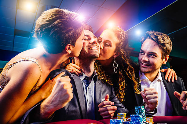 Live blackjack dealer and multi-camera studio angle
